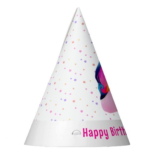 Verjaardag naam van het meisje van de Cute Magical Feesthoedjes (Links)