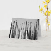 Verjaardag Nail Art Brush Collectie Kaart (Gele Bloem)