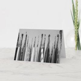 Verjaardag Nail Art Brush Collectie Kaart