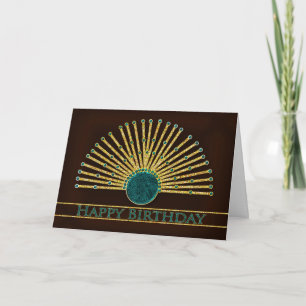 Verjaardag -  Native Fan Design Kaart