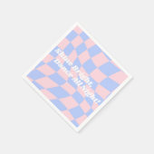 Verjaardag Neon Groovy Disco Servet (Hoek)