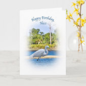 Verjaardag, nichtje, grote spijt kaart (Gele Bloem)