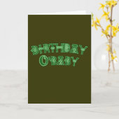 Verjaardag O'Baby St. Patrick's Day Tshirts Kaart (Gele Bloem)