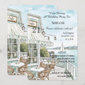 Verjaardag Ocean Coast Cafe Kaart (Voorkant / Achterkant)