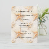 Verjaardag Ocean Starfish Beach Kaart (Staand voorkant)