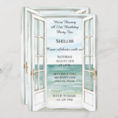 Verjaardag Ocean Uitzicht Doors Kaart (Voorkant / Achterkant)