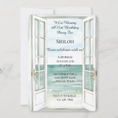 Verjaardag Ocean Uitzicht Doors Kaart (Voorkant)