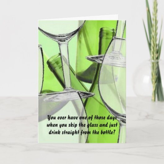 Verjaardag of gewoon omdat kaart (Voorkant)