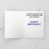 Verjaardag om Kaart te gedenken (Binnen)