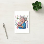 Verjaardag oma grote glimlach post-it® notes (Kantoor)