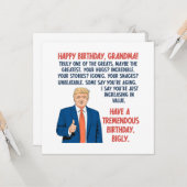 Verjaardag oma kaart (Voorkant / Achterkant in situ)