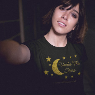 Verjaardag onder de sterren t-shirt