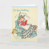  verjaardag - Ontspan en geniet van uw dag, Kaart (Voorkant)