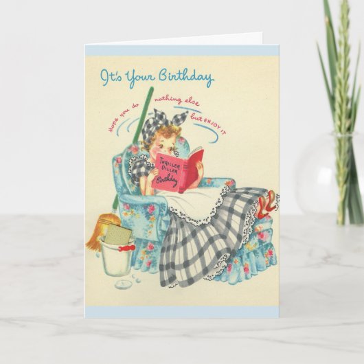  verjaardag - Ontspan en geniet van uw dag, Kaart (Voorkant)