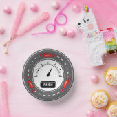 Verjaardag op de autobaan papieren kommen (Feest)