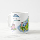 verjaardag op de Vineyard! Koffiemok (Voorkant links)