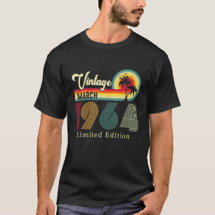 Verjaardag op het strand maart 1964 58ste t-shirt