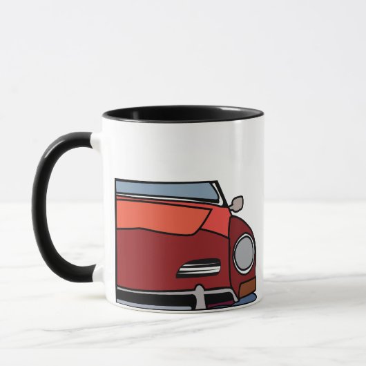 Verjaardag Oude Auto Mok (Links)