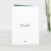 Verjaardag Oude Dame Die Ochtendkoffie Drinkt Kaart (Achterkant)