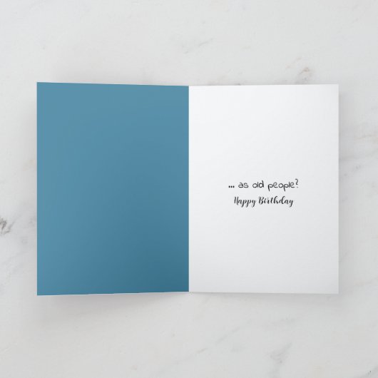 Verjaardag oude dames in badpakken kaart (Binnen)