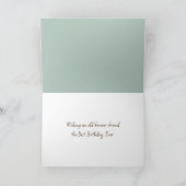 Verjaardag oude dames zitten op Park Bench Kaart (Binnen)