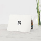 Verjaardag Ouder worden Humor Cat Quilt Kaart (Achterkant)