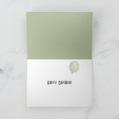 Verjaardag ouder worden Humor met Daisy Design Kaart (Binnen)