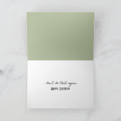 Verjaardag Ouder worden Humor met madeliefjes Kaart (Binnen)