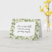 Verjaardag Ouder worden Humor met madeliefjes Kaart (Gele Bloem)