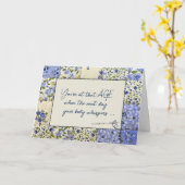 Verjaardag Ouder worden Humor Quilt en Needle Kaart (Gele Bloem)