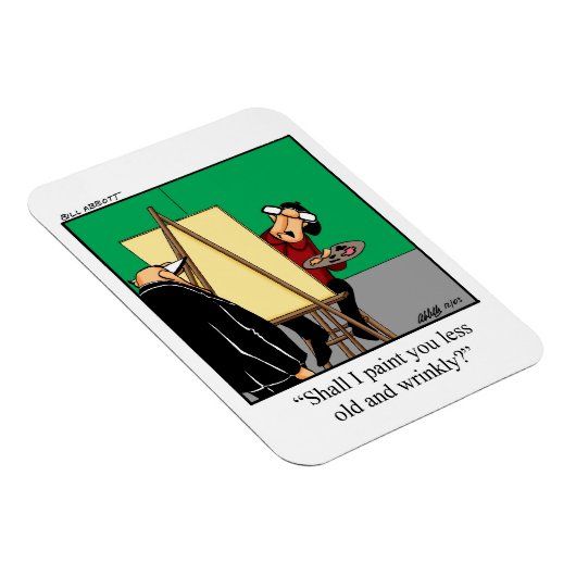 Verjaardag over de Hill Humor Magnet Gift Magneet (Rechterzijde)