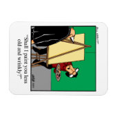 Verjaardag over de Hill Humor Magnet Gift Magneet (Horizontaal)