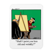 Verjaardag over de Hill Humor Magnet Gift Magneet (Verticaal)