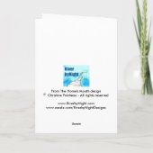 Verjaardag - Paard Kaart (Achterkant)