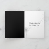 Verjaardag Paardebloem Bunch Kaart (Binnen)