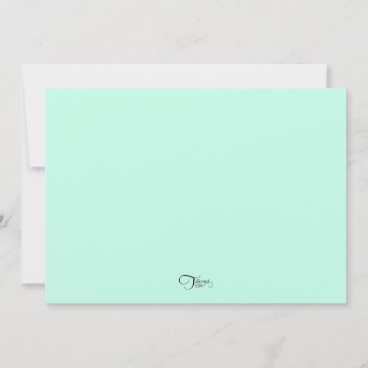 Verjaardag Paarse en Roze Lillies Uitnodiging (Achterkant)