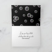 Verjaardag Panda Beer in bubbelbad Kaart (Binnen)