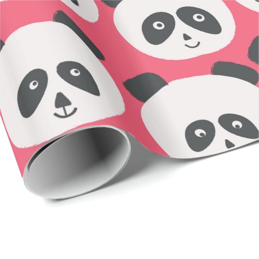 Verjaardag Panda Cadeaupapier (Rol Hoek)