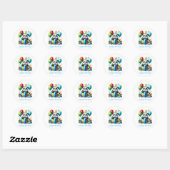 Verjaardag Panda Stickers (Vel)