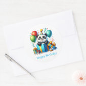 Verjaardag Panda Stickers (Envelop)