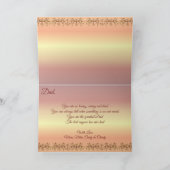 Verjaardag Pap San Francisco Sunset 1124 Kaart (Binnen)