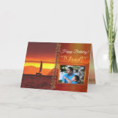 Verjaardag Pap San Francisco Sunset 1124 Kaart (Voorkant)