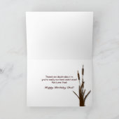 Verjaardag Papa - Heren Jagen - Zonsondergang Kaart (Binnen)