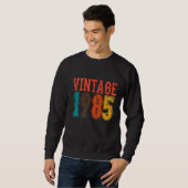 Verjaardag Papa Vintage 1985 Trui (Voorkant volledig)