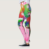 Verjaardag Papegaaien Leggings (Links)