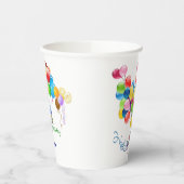 Verjaardag Paper Cup Papieren Bekers (Links)