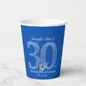 Verjaardag Papieren beker (Achterkant)