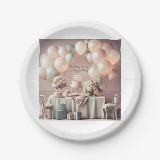 VERJAARDAG PAPIEREN BORDJE