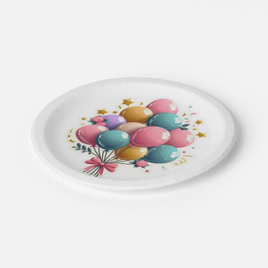 VERJAARDAG PAPIEREN BORDJE (Gekanteld)