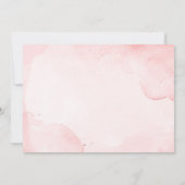 Verjaardag Par-Tea Floral Dank u Bedankkaart (Achterkant)